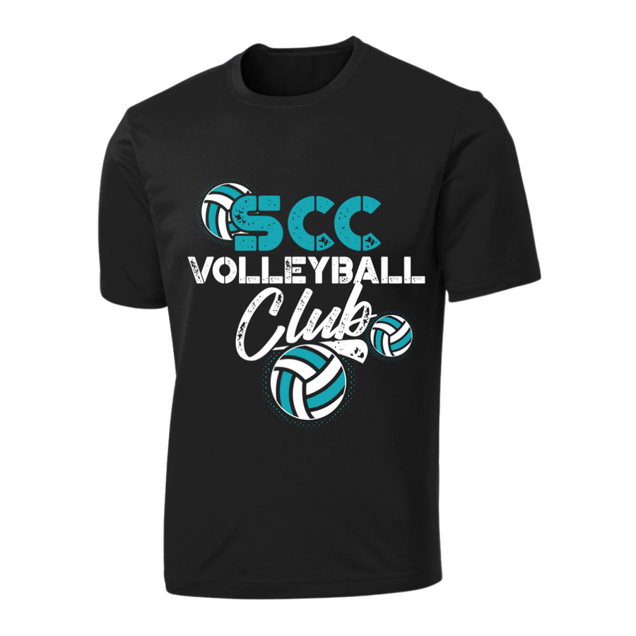 New SCC Black Dri Fit Practice Graphic Tee