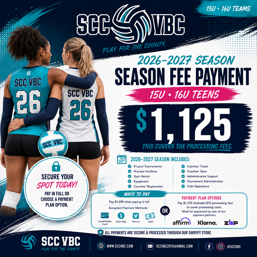 2026-2027 Season Payment