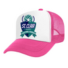 SCC Neon Pink/White Trucker Hat