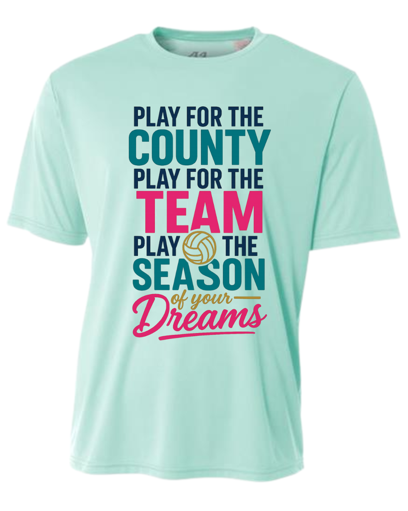 2025 SCC Mint Dri Fit Practice Tee - SCC SPIRIT GEAR