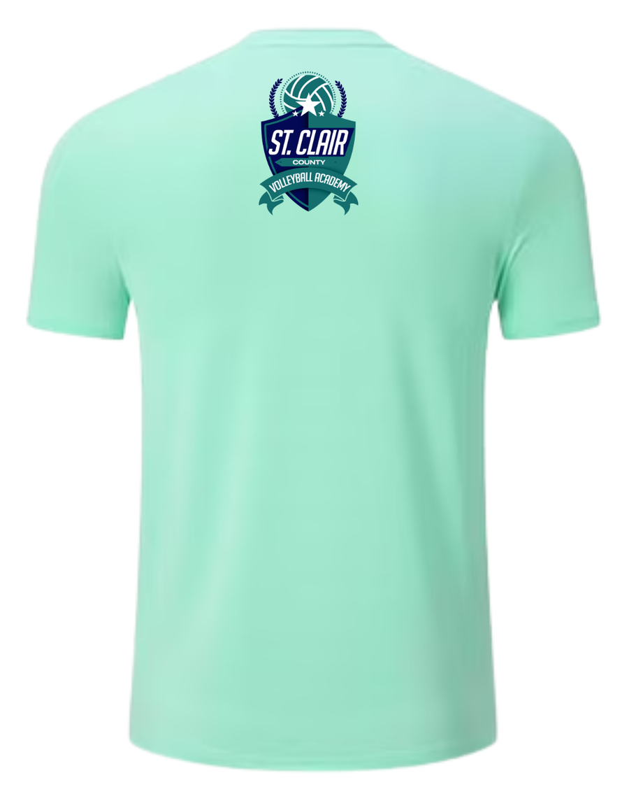 2025 SCC Mint Dri Fit Practice Tee